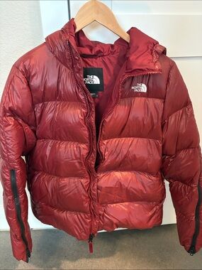 The North Face Women's Crimson Red Puffer Jacket